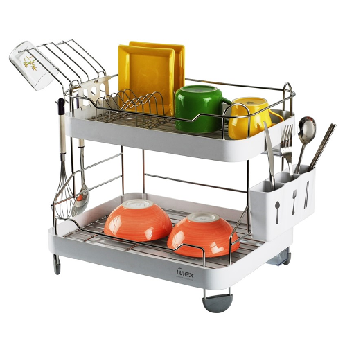 Harmony dish rack 2tier(L) | Stainless steel,Dish Racks,Sinkware,Kitchenware, Dish Drainer