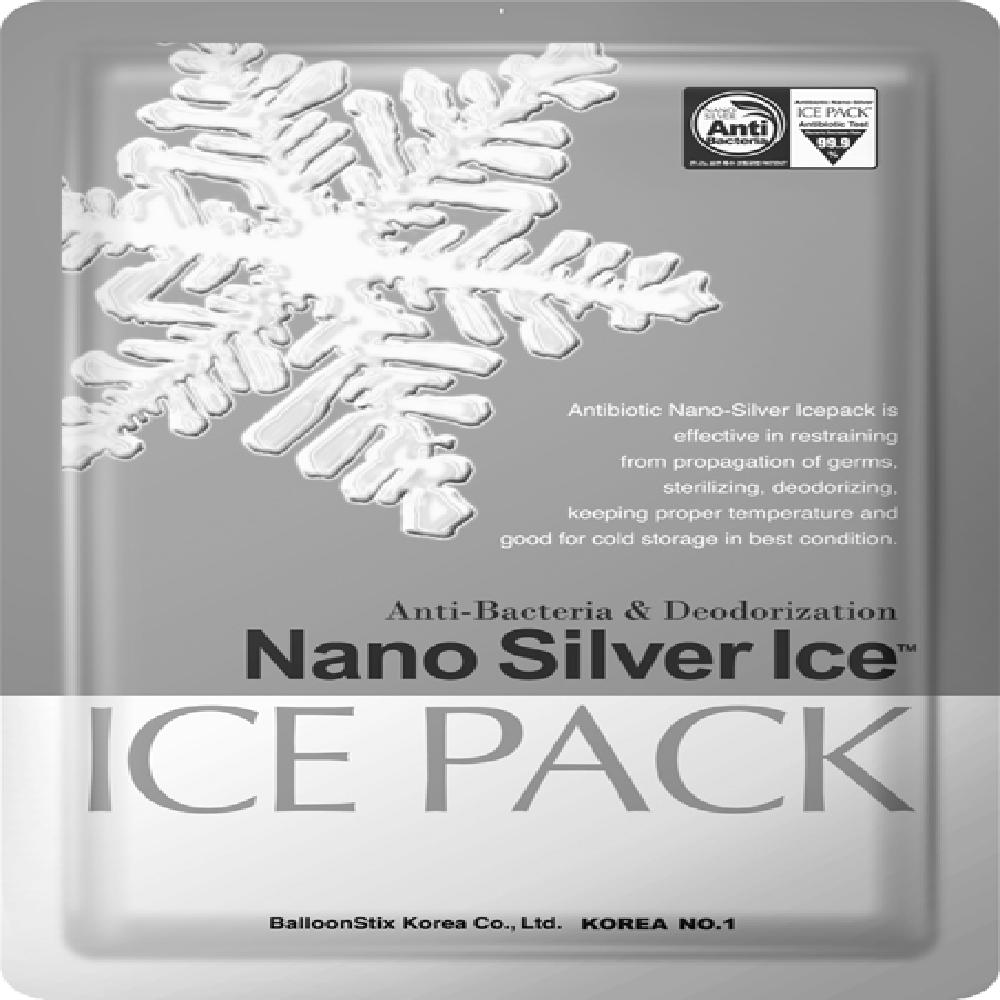 Antibacterial treated Nano Silver Ice pack
