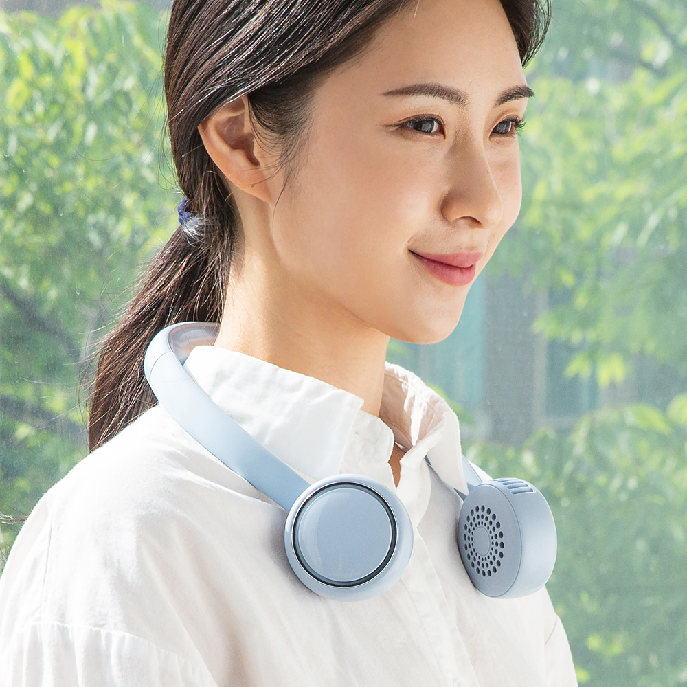 Hand Free Wearable Essi Portable Neck Fan