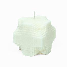 [WOOSM] scented sculptural candle(Pixel)