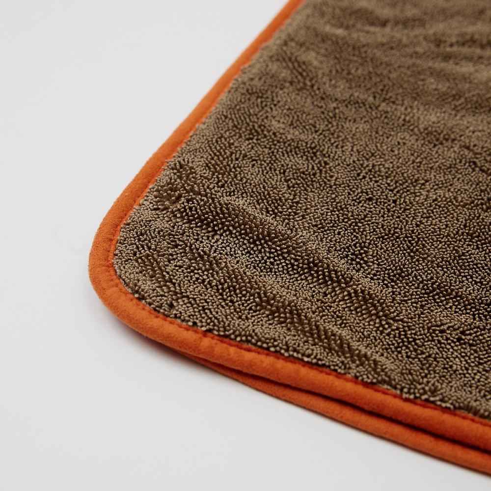 Convenient 63x90cm Microfiber Car Wash Dry Towel 550gsm Soft Knitted Cloth Twisted Wrap for Car Deta